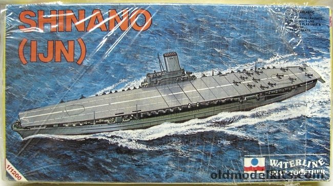 ESCI 1/1200 IJN Shinano Aircraft Carrier, 410 plastic model kit